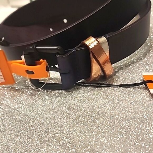 Timberland Leather Cross Keeper Belt main image 4